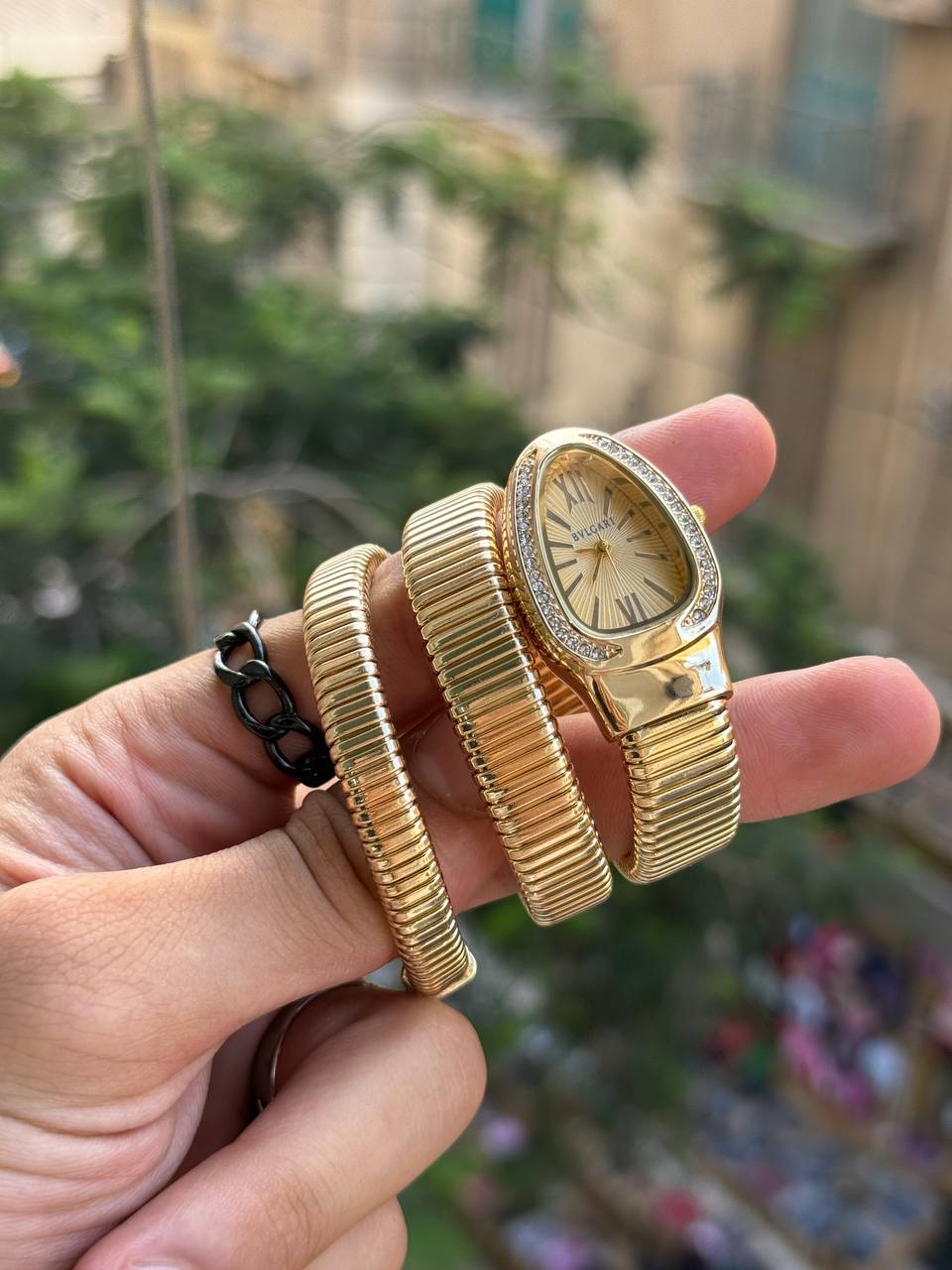 Bvlgari snake women watch