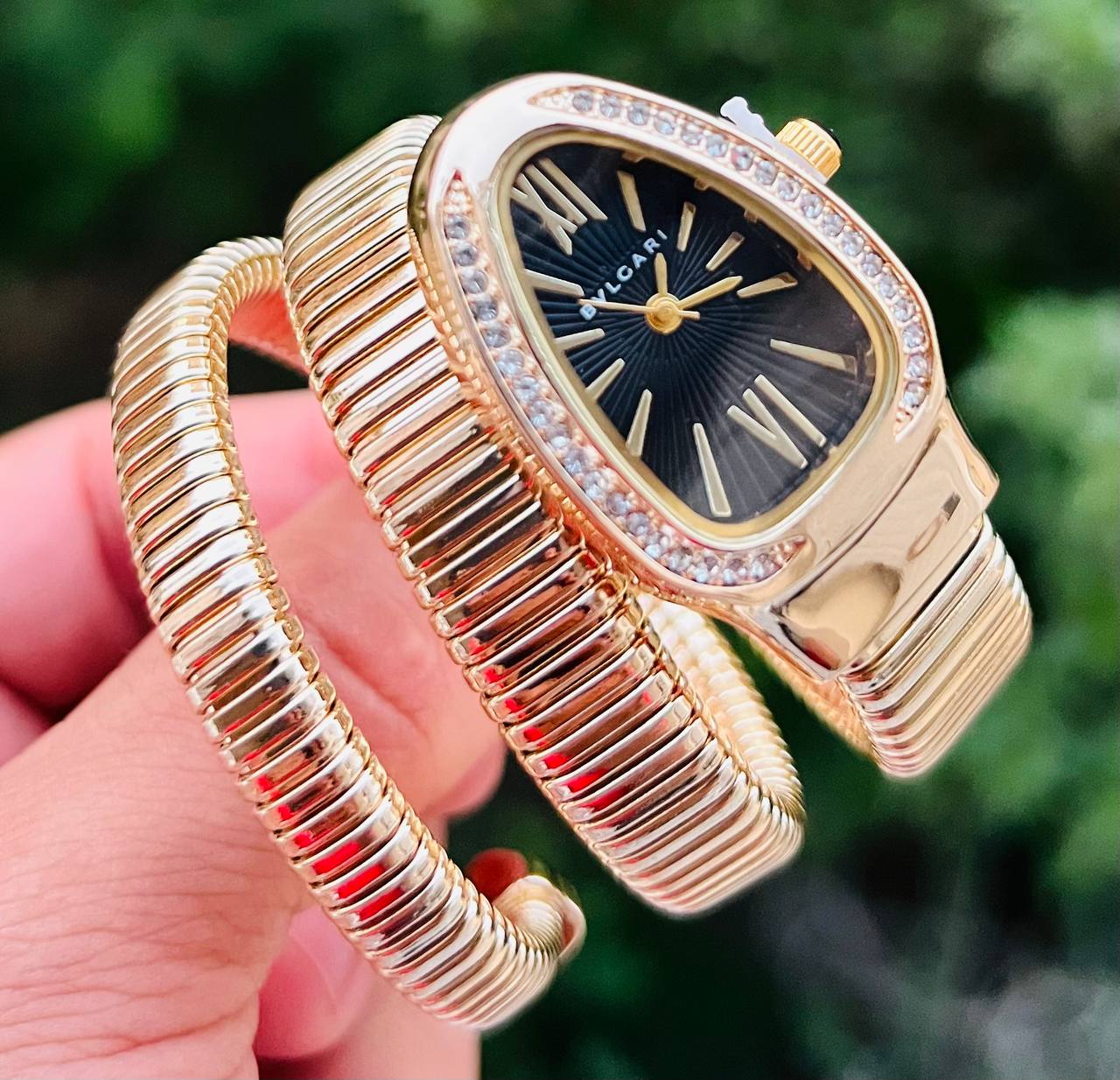 Bvlgari snake women watch