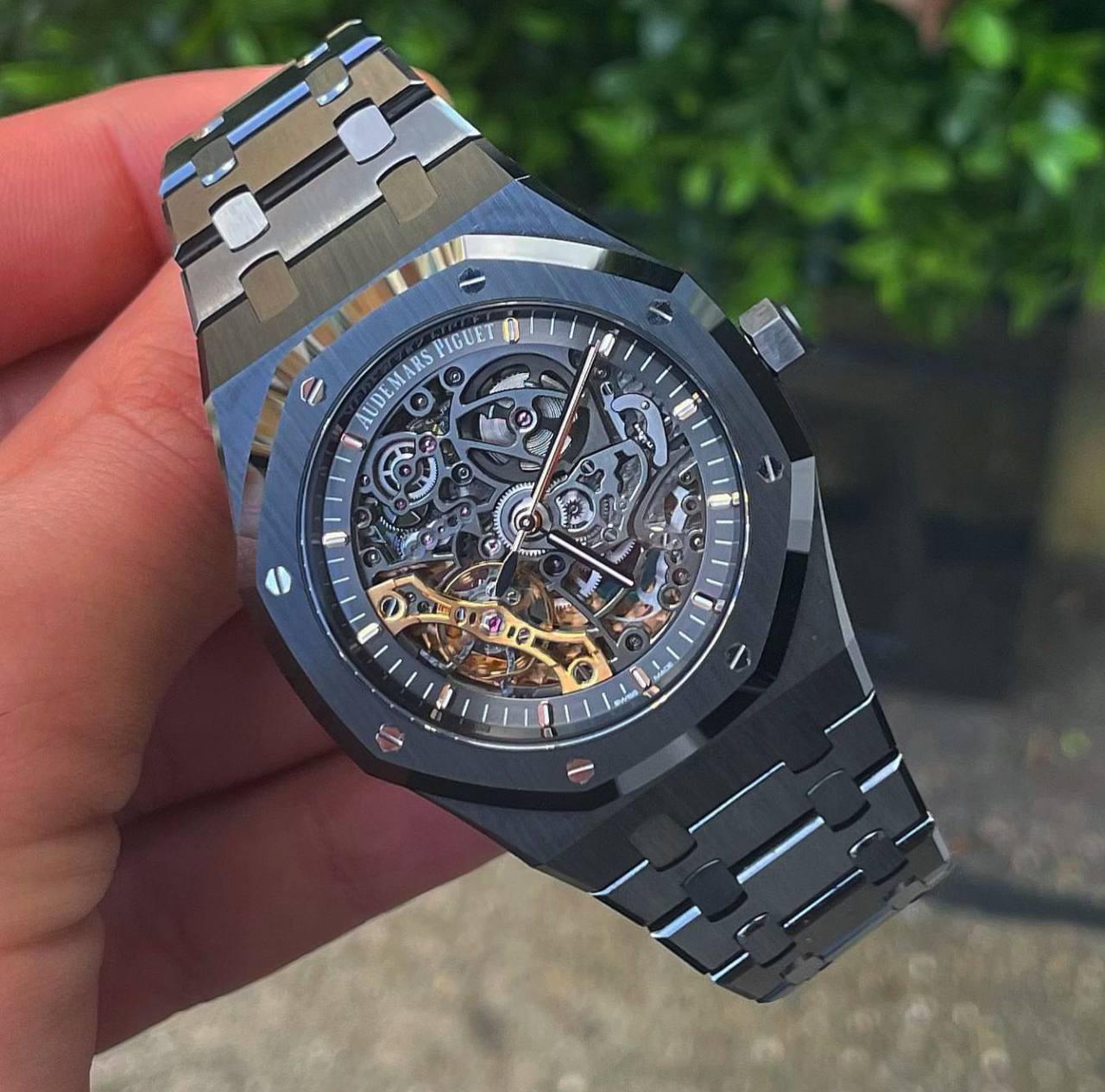 Audemars Piguet Royal Oak Full Black Skeleton