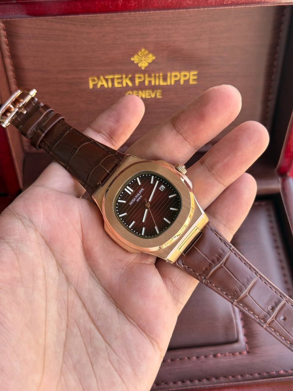 Patek Philippe Nautilus brown Dial, Japanese Automatic Movement