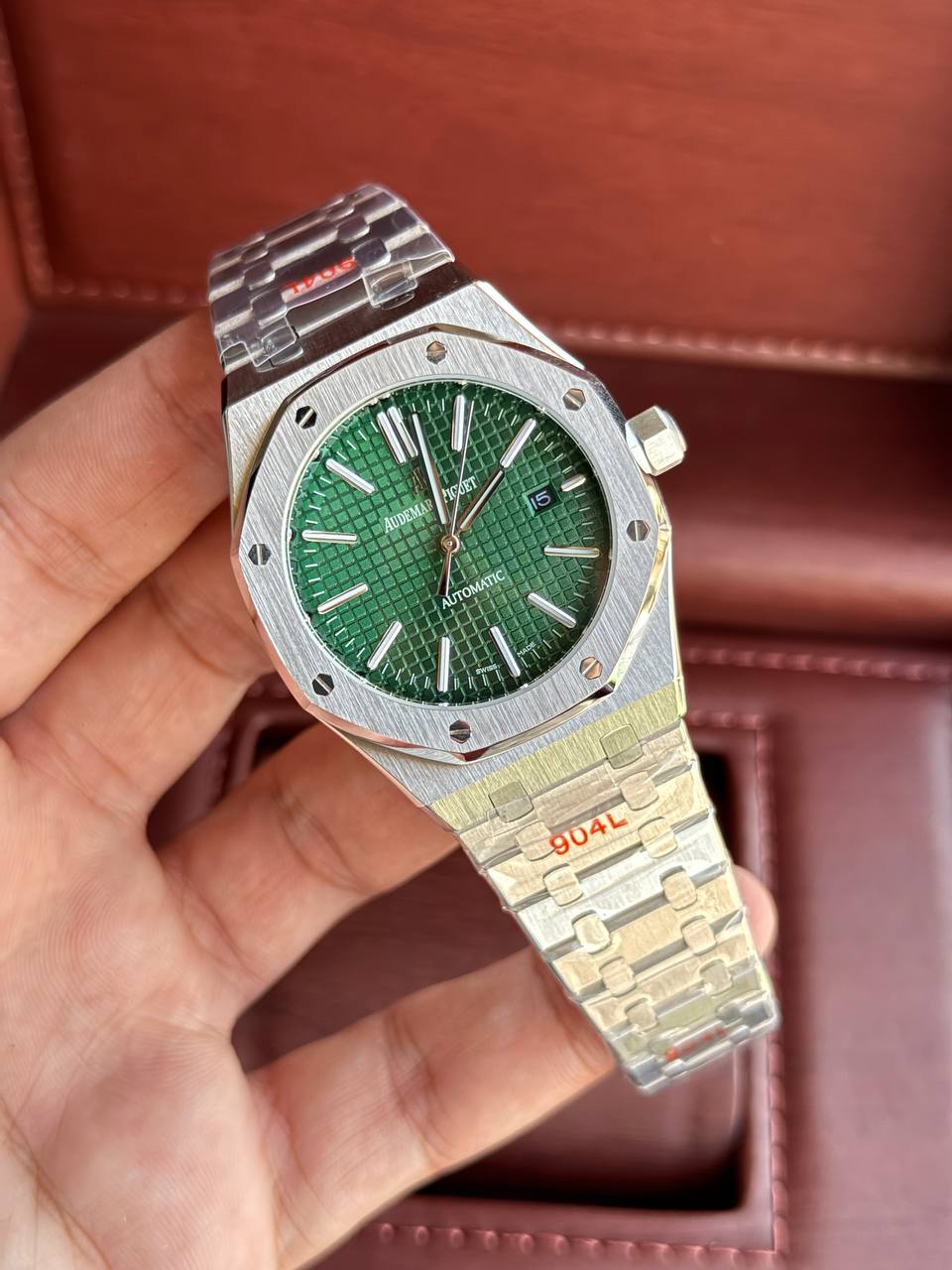 Audemars Piguet Royal Oak Green Dial 41m, Swiss Movement
