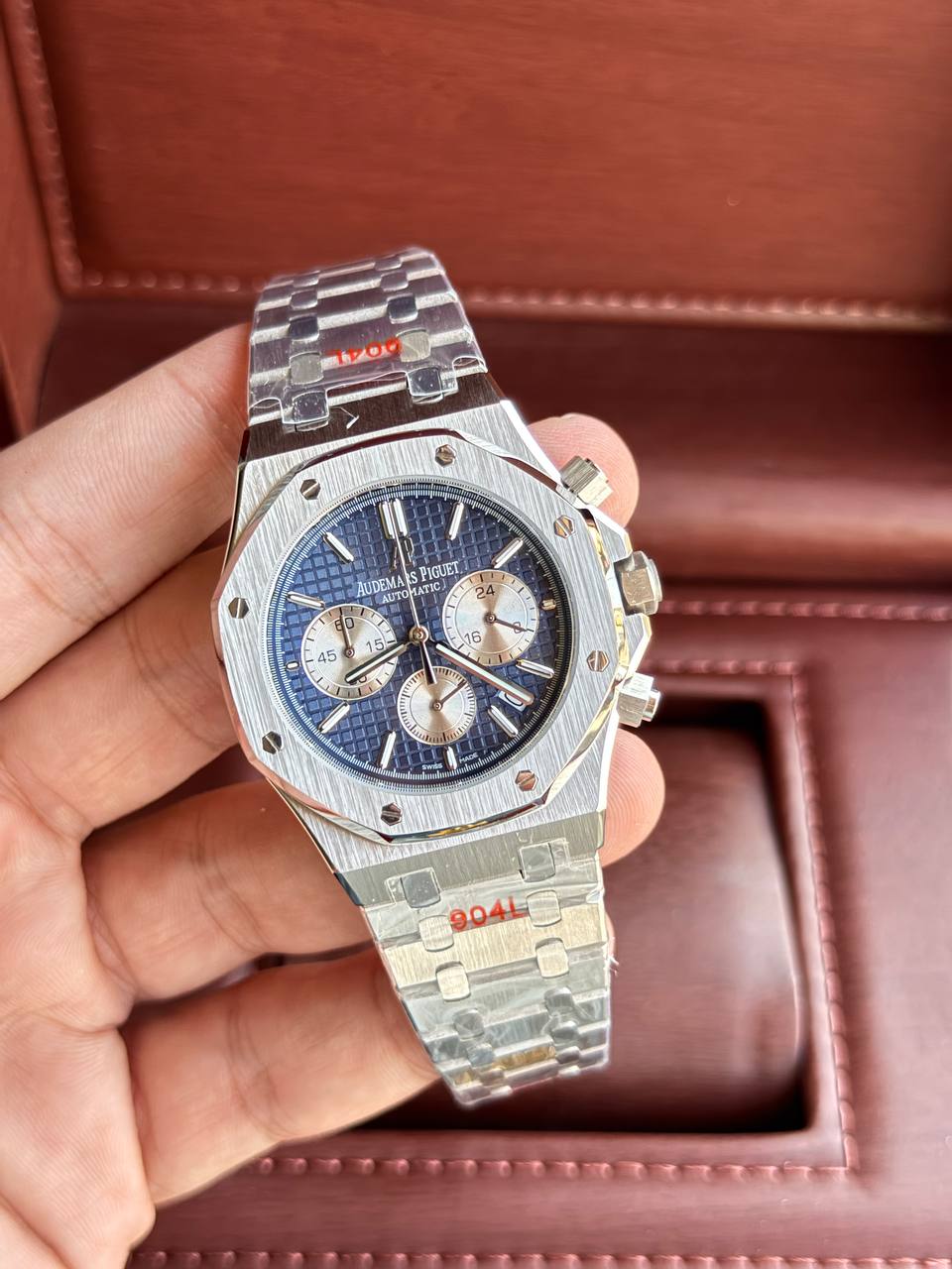 Audemars Piguet Royal Oak Choronograph Blue and white