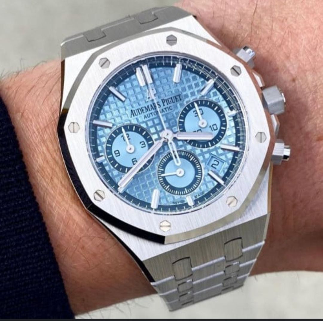 Audemars Piguet Royal Oak Chronograph Light Blue Dial