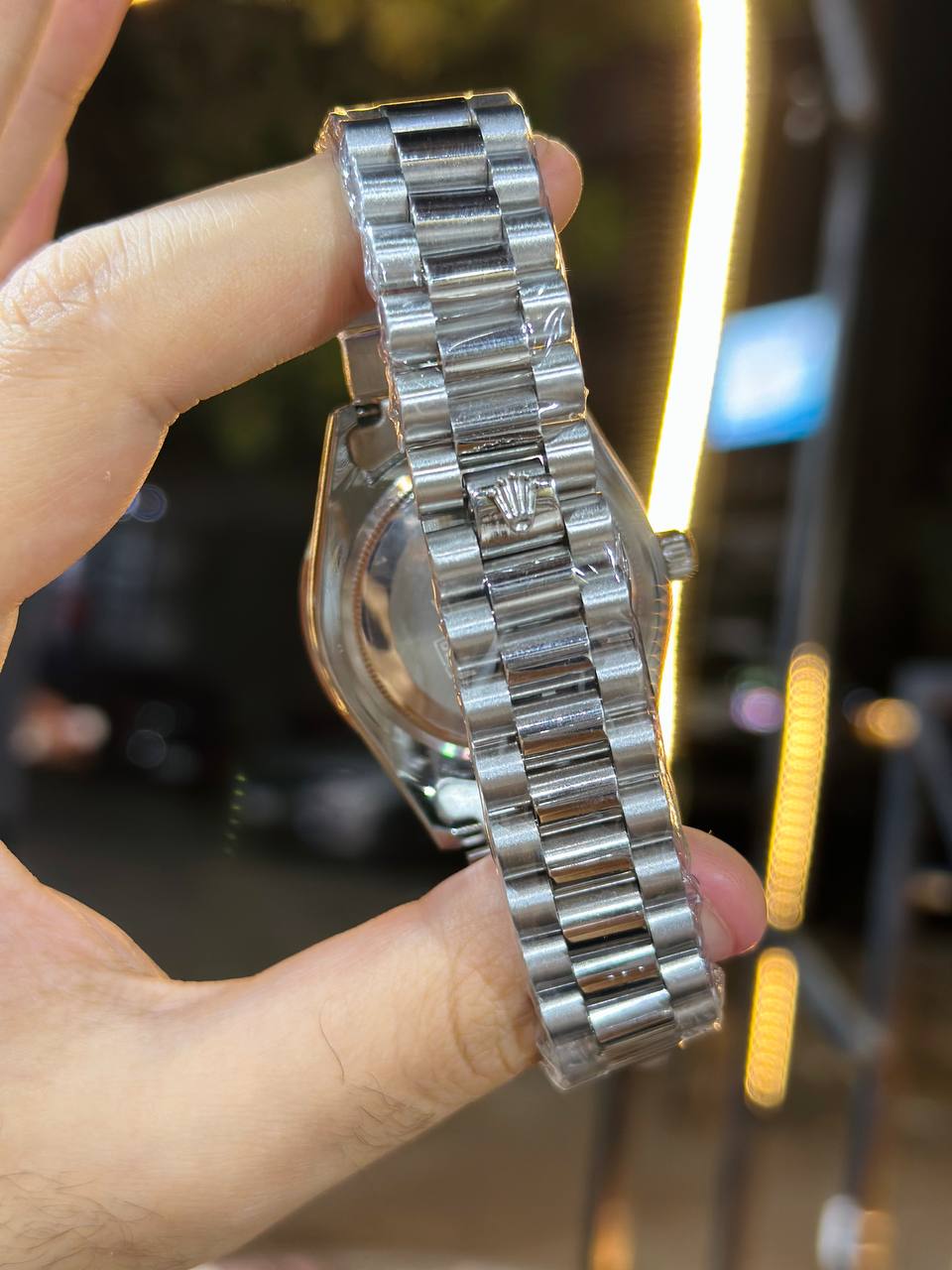 Rolex day date Arabic dial semi automatic